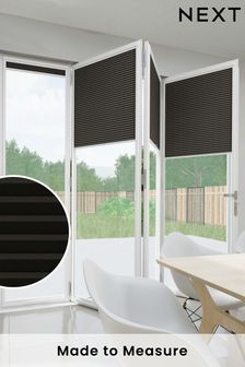 Black Made To Measure Perfect Fit Honeycomb Daylight Blind