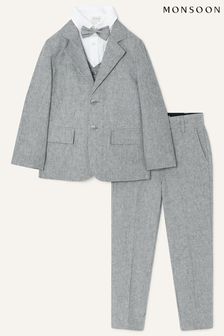 Monsoon Grey Five Piece Suit Set