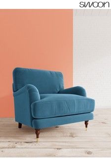 Easy Velvet/Petrol Blue Charlbury by Swoon