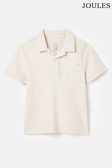 Joules Otto Neutral Towelling Polo Shirt