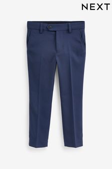 Blue Skinny Fit Suit Trousers (12mths-16yrs)