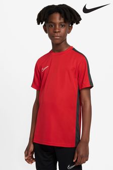 Nike University Red/Black Dri-FIT Academy Training T-Shirt