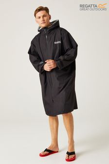 Regatta Black Adult Waterproof Robe