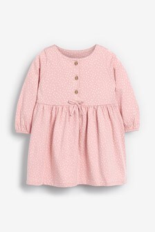 next pink baby dress