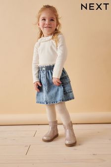 Denim Cargo Skirt (3mths-7yrs)