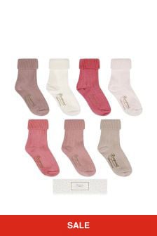 Bonpoint Baby Girls Pink Socks Gift Set
