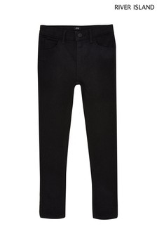 childrens black ripped skinny jeans