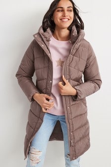 Mink Brown Recycled Padded Coat