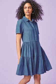 next denim dress