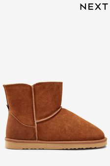 suede boot slippers womens