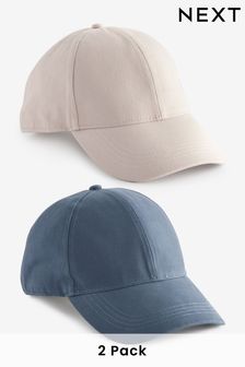 Navy Blue/Cream Caps 2 Pack