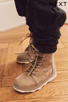 Stone Natural Utility Boots