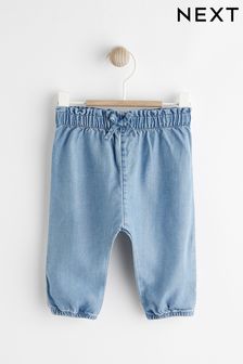 Denim Loose Fit Baby Trousers