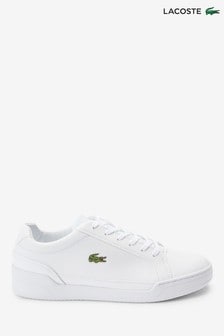 lacoste white sock trainers