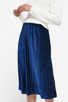 next womens denim skirts