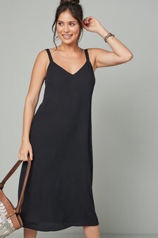 bright midi dress