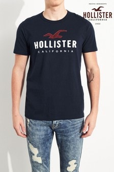 hollister navy shirt