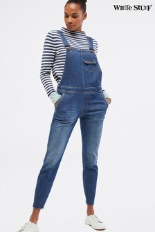 ladies denim dungarees