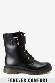 next ladies boots black