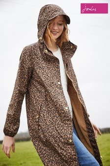 animal print raincoat