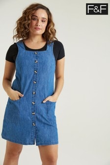 f&f pinafore dress