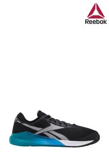 reebok black and blue