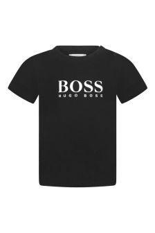 Boss Kidswear BOSS Baby Boys Navy Logo Top