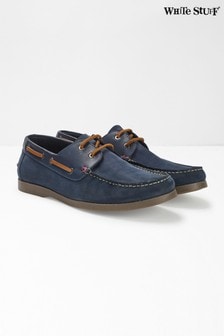 navy deck shoes mens