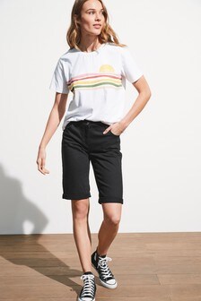 next ladies shorts denim