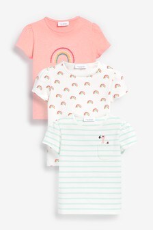 M/ädchen Regenbogen-Kleid aus Jersey next Baby