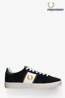 fred perry navy trainers