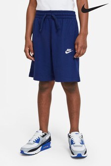 boys navy nike shorts