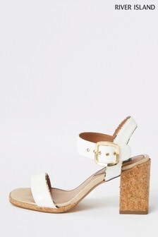 river island clear heels