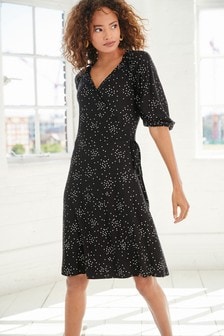 black wrap dress ireland