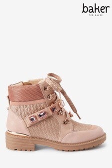 girls pink ted baker boots