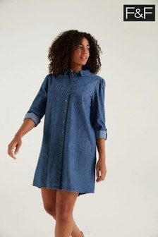 f&f denim jumpsuit