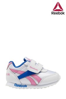 silver reebok trainers