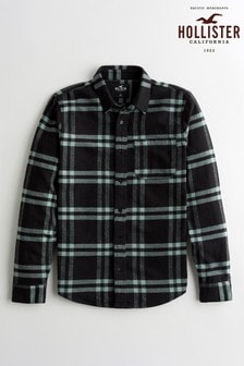 De hombre,, Camisas,, Hollister | Next España Hollister Mujer Cuadros Camisa de Franela Talla Pequeña Rojo