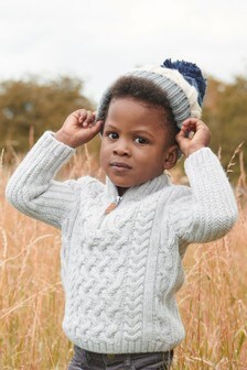 boys knitted cardigan
