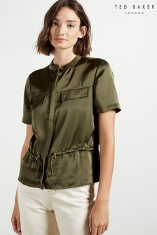 Ted Baker Shirts Plain Green Shirts 