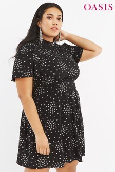 oasis glitter star cluster dress