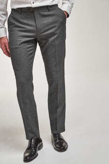 Grey Puppytooth Trousers