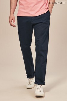 gant regular twill chino trousers