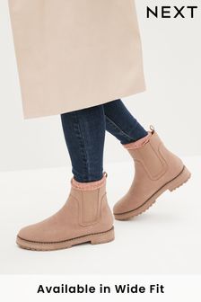 Pink Forever Comfort® Chelsea Ankle Boots