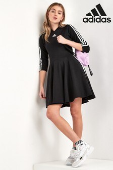 adidas 3 stripe dress