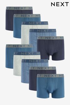 Blue A-Front Boxers