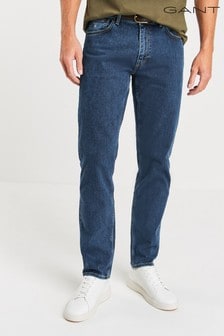 Mens Gant Jeans | Gant Straight Fit 