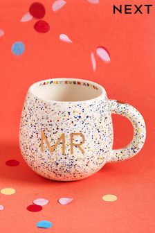 Multi Multi Speckle Wedding MR Mug