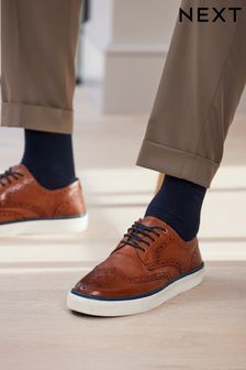 Brown Suede Loafers