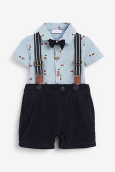 navy baby boy outfit